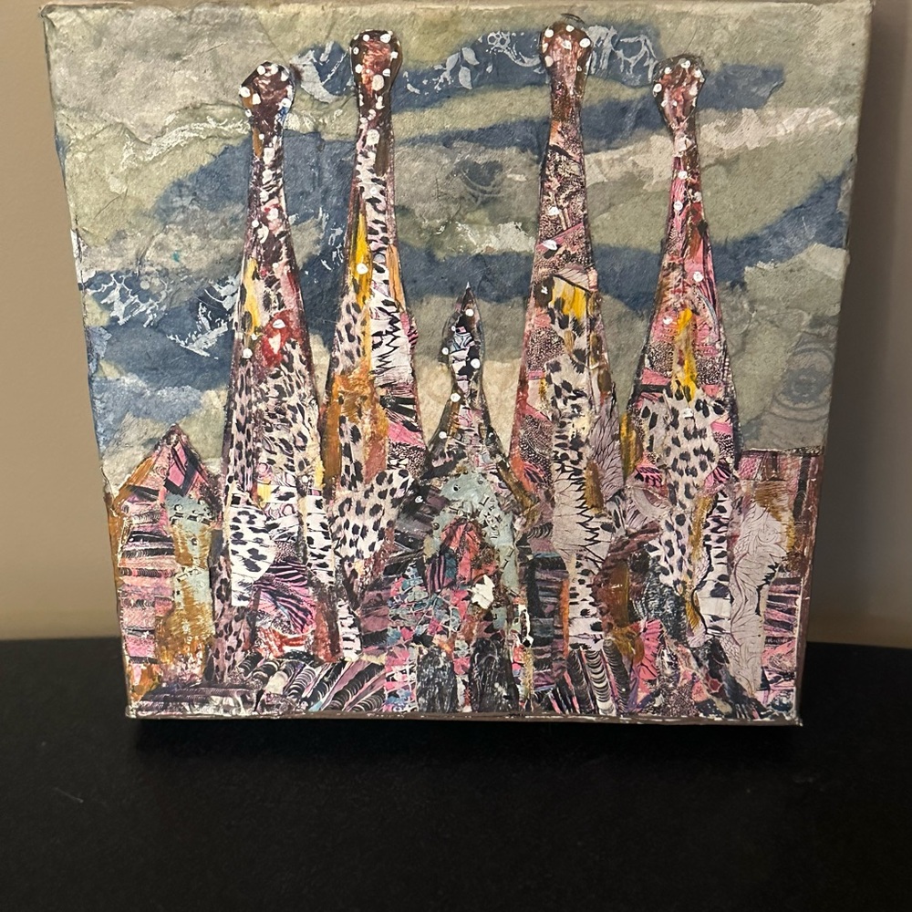 Handmade Mixed Media Artwork (Made in Barcelona, Spain)